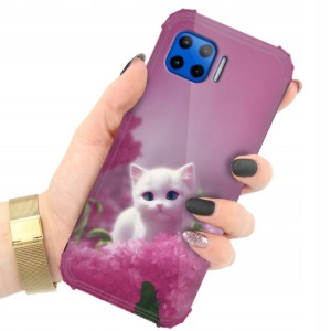 Etui Antishock Do Motorola One 5g Zwierzęta Wzo