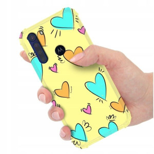 ETUI ANTISHOCK do MOTOROLA ONE FUSION Miłość Wzory