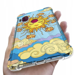 Etui Antishock do MOTOROLA ONE HYPER Kwiatki Wzory