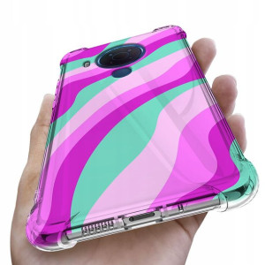 Etui Antishock do NOKIA 5.4 Case Kwiaty Lato Wzory