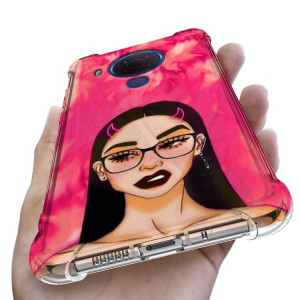 Etui Antishock do NOKIA 5.4 Case Kwiaty Top Wzory
