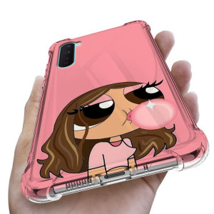 Etui Antishock do ONEPLUS NORD Kwiaty Flower Wzory