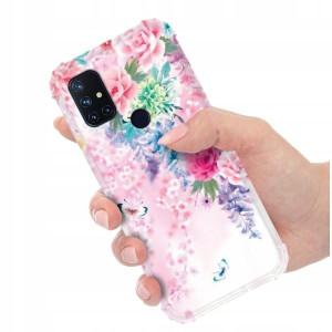 ETUI ANTISHOCK do ONEPLUS NORD N10 5G Kwiaty Wzory