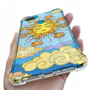 Etui Antishock do OPPO A12 Case Kwiatki Lato Wzory