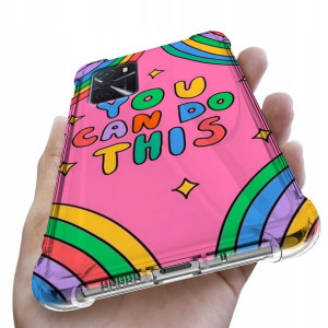 Etui Antishock do OPPO A16s Case Kwiaty Lato Wzory