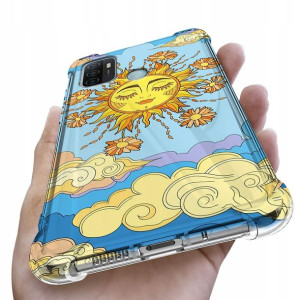 Etui Antishock do OPPO A32 Case Kwiatki Lato Wzory