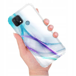 Etui Antishock Do Oppo A35 Marmurki Różne Wzory
