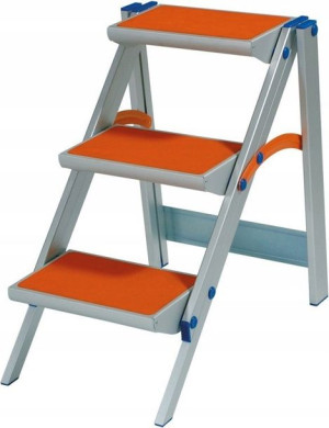 Schodki Składane 70cm 3 Stopnie Drabex