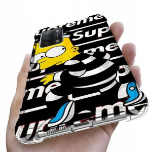 Etui Antishock do OPPO A55 5G Case Kreskówki Wzory