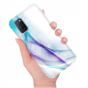 Etui Antishock Do Oppo A72 Marmurki Różne Wzory