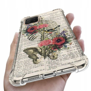 Etui Antishock do OPPO F17 Biologist Human Wzory