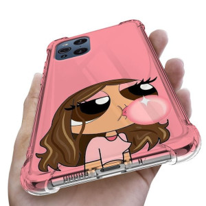 Etui Antishock do OPPO FIND X3 Kwiaty Flower Wzory