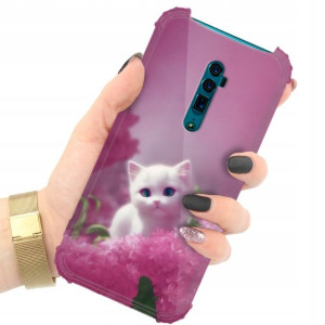 Etui Antishock Do Oppo Reno 10x Zoom Zwierzęta Wzo