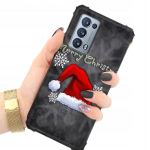 ETUI ANTISHOCK do OPPO RENO 6 PRO PLUS Zima Wzory