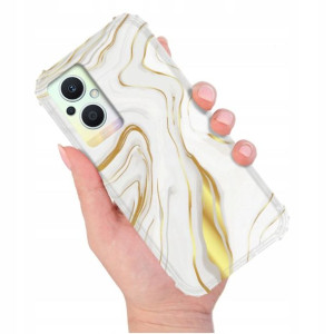 Etui Antishock Do Oppo Reno 7z 5g Marmurki Wzory