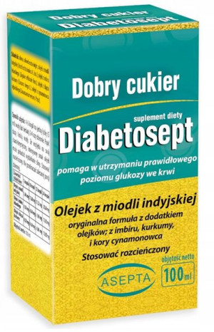 Asepta Diabetosept - dobry cukier 100 ml