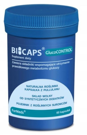 BICAPS GlucoCONTROL glukoza 60kapsułek