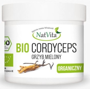 NatVita Bio Cordyceps proszek 100g