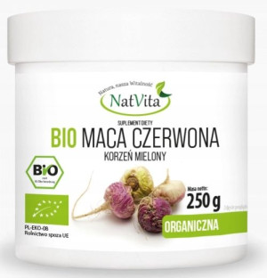 NatVita Bio Maca Czerwona 250g
