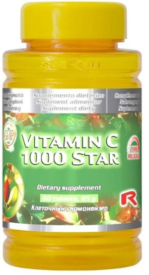 Starlife Vitamin C 1000 Star 60kapsułek