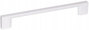 Uchwyt Meblowy Prosty Nowoczesny Biały 128mm 50szt