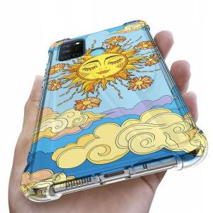 Etui Antishock do REALME C17 RMX2103 Kwiatki Wzory