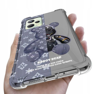 Etui Antishock do REALME C35 Obudowa Misie Wzory