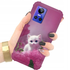 Etui Antishock Do Realme Gt Neo 3 Zwierzęta Wzo