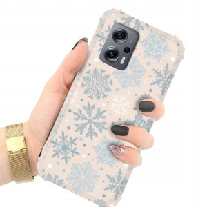ETUI ANTISHOCK do REDMI NOTE 11T PRO Zima Wzory