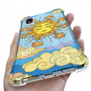 Etui Antishock do SAMSUNG A01 CORE Kwiatki Wzory