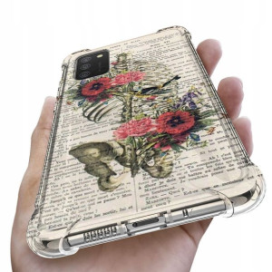 Etui Antishock do SAMSUNG A02S Human Piękne Wzory