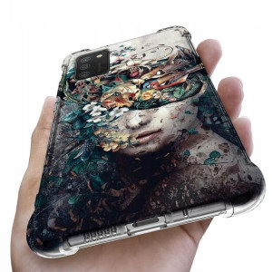 Etui Antishock do SAMSUNG A03S Human Piękne Wzory