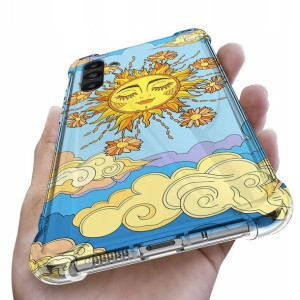 Etui Antishock do SAMSUNG A13 5G Case Kwiaty Wzory