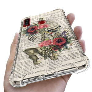 Etui Antishock do SAMSUNG A20S Human Piękne Wzory