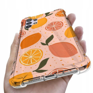 Etui Antishock do SAMSUNG A32 4G Case Kwiaty Wzory