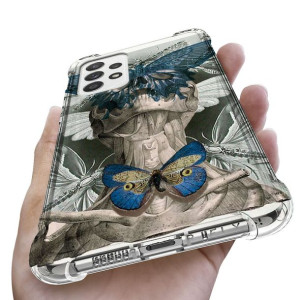 Etui Antishock do SAMSUNG A52 4G Human Modne Wzory