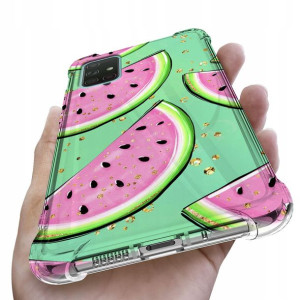 Etui Antishock do SAMSUNG A71 Kwiaty Flower Wzory