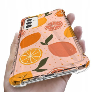 Etui Antishock do SAMSUNG A82 5G Case Kwiaty Wzory