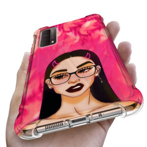 Etui Antishock do SAMSUNG A90 5G Case Kwiaty Wzory