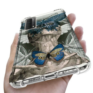 Etui Antishock do SAMSUNG A90 5G Human Modne Wzory