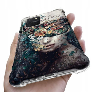 Etui Antishock do SAMSUNG A91 Human Piękne Wzory