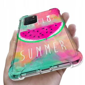 Etui Antishock do SAMSUNG A91 Piękne Letnie Wzory