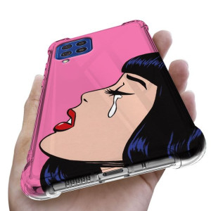 Etui Antishock do SAMSUNG F62 Kwiaty Flower Wzory