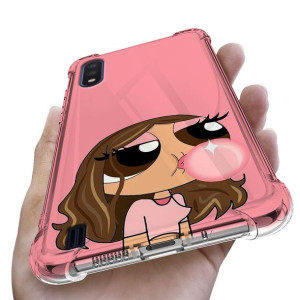 Etui Antishock do SAMSUNG M01 Kwiaty Flower Wzory