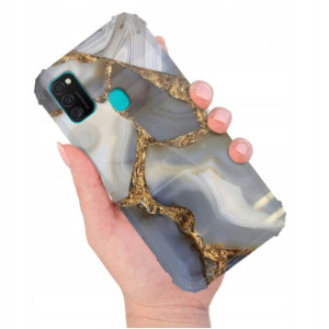 Etui Antishock Do Samsung M21 Marmurki Różne Wzory