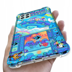 Etui Antishock do SAMSUNG M22 4G Case Kosmos Wzory