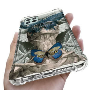 Etui Antishock do SAMSUNG M32 4G Human Modne Wzory