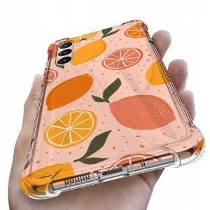 Etui Antishock do SAMSUNG S21 Case Kwiatki Wzory