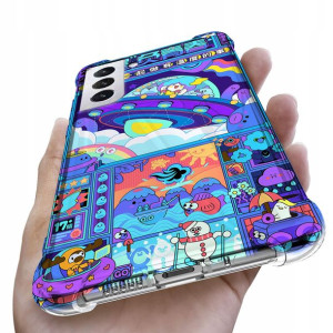 Etui Antishock do SAMSUNG S21 PLUS 5G Kosmos Wzory