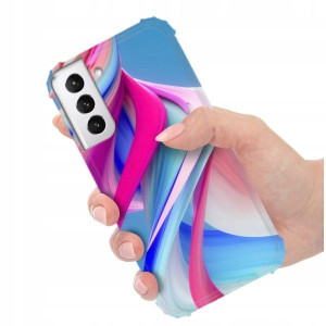ETUI ANTISHOCK do SAMSUNG S21 PLUS 5G Kwiaty Wzory